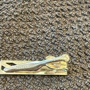 Swank sliver Tie Clip